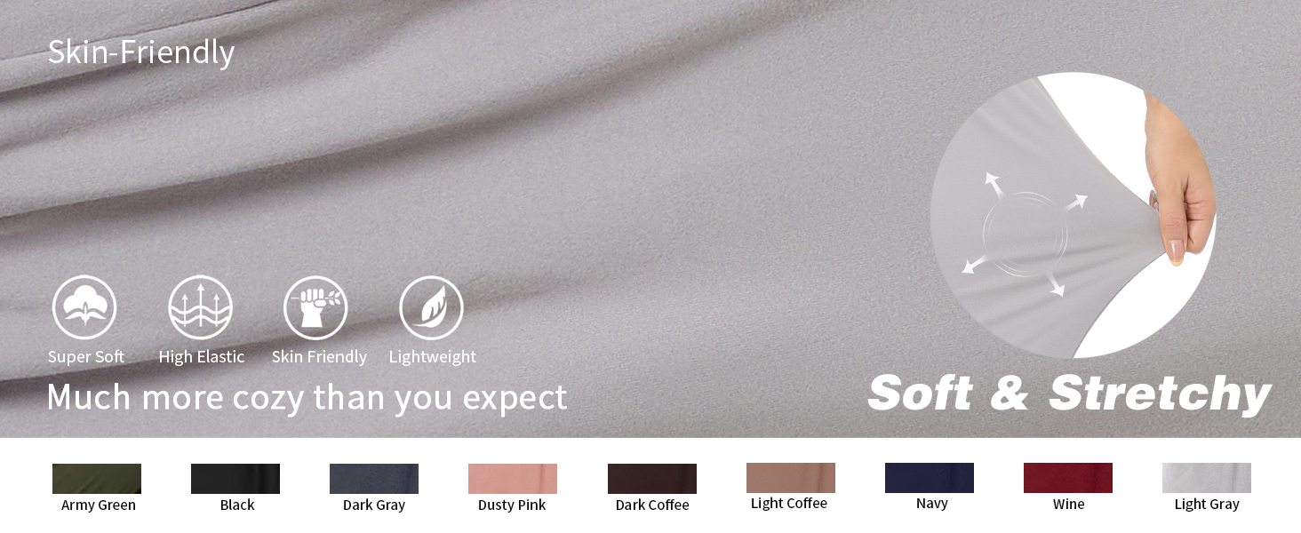 UEU Casual Loose Capri Pants——Skin-Friendly & Super Soft & Stretchy Material