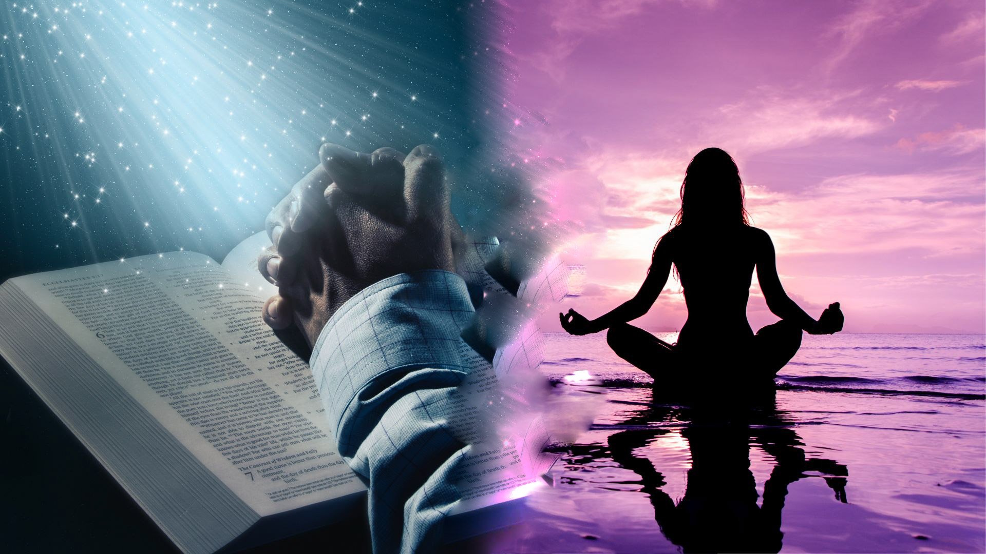 Praying and meditation